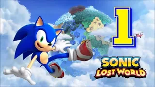 Sonic Lost World - Прохождение на стриме: Часть 1 (Windy Hill, Desert Ruins)