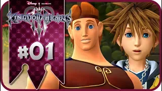 Kingdom Hearts 3 Walkthrough Part 1 ((PS4)) English - No Commentary - Hercules