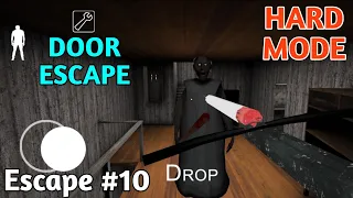 GRANNY HORROR☠️ GAME HARD MODE ESCAPE WITH DOOR | RADHEYA