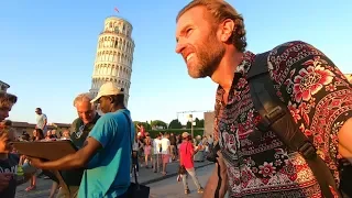 Climbing to the Top of Italy's Leaning Tower of Pisa