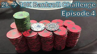 I get 5 bet..... and I have ACES!!!! 2k to 10k Bankroll Challenge Week 4!