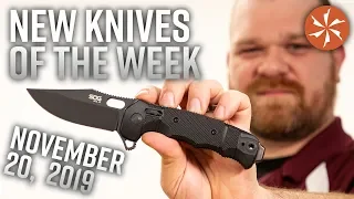 New Knives for the Week of November 20th Just In at KnifeCenter.com