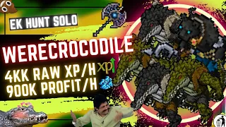 EK HUNT SOLO Werecrocodile - Tibia