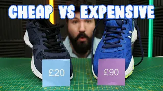 Should you buy cheap or expensive running shoes?