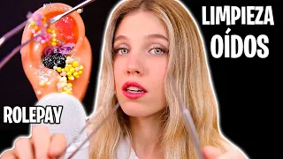 ASMR LIMPIEZA DE OÍDOS (ROLEPLAY EN ESPAÑOL) 👂🏻