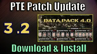 PES 2019 PTE Patch 3.2 Update (+ Data Pack 4.0) | Unofficial by Cesc