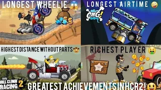 The best RECORDS & ACHIEVEMENTS  in HCR2 🤩