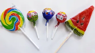 🍭Lollipops! Chupa Chups, Watermelon Lollipop, Rainbow Swirl Lollipop