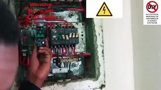 How to replace an Earth Leakage breaker [RCD].