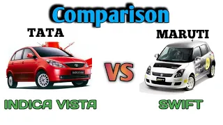 Tata Indica vista vs Maruti suzuki Swift comparison |old tata vs old maruti|