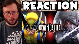 Gor's "DEATH BATTLE!" Wolverine VS Raiden (Metal Gear VS Marvel) REACTION