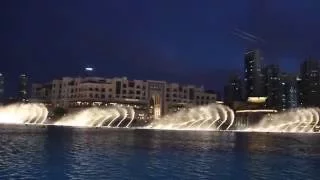 танцующие фонтаны Дубая