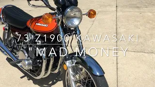 73 Kawasaki Z1900 "Mad Money" Restoration by Johnny's Vintage Motorcycle Co.