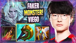 FAKER IS A MONSTER WITH VIEGO! - T1 Faker Plays Viego JUNGLE vs Lee Sin! | Season 2022