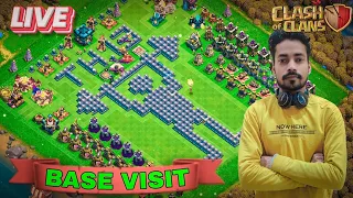 Road To 2k | Trojen War Planning 😎 And Live Base Visiting | Clash Of Clan