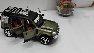 Unboxing of land rover defender 1:12 scale diecast metal model || @Cocotoys0 #landrover #defender