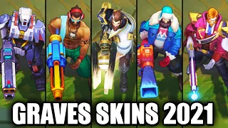 All Graves Skins Spotlight (League of Legends)