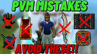 These Are The BIGGEST Mistakes That Many PVMers Make In Runescape 3...