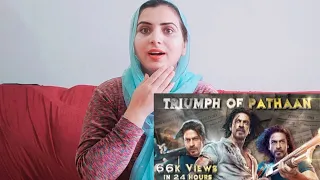 Triumph Of Pathaan | Highest Grossing Hindi Film Ever | SRK Squad | Pakistani reaction