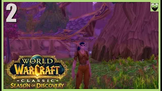 World of Warcraft SEASON OF DISCOVERY Lone Wolf Server - Night Elf Hunter - Chill Leveling Gameplay