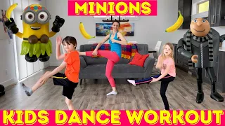 Kids Workout Dance - Despicable Me and Minion Dance Workout!