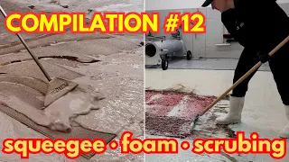 Compilation of the best moments #12 | squeegee, foam & scrubing