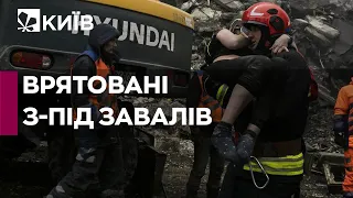 Семеро дітей, врятованих з-під завалів у Дніпрі, перебувають у лікарні