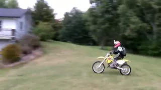 suzuki 85 yard jump HUGE AIR