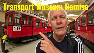 I LOVE THIS PLACE !! Vienna's famous Remise tram & transport museum.