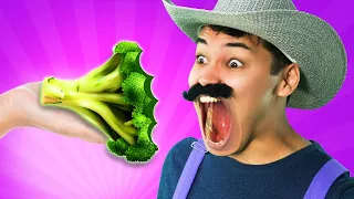 Yummy Fruits & Vegetables | Hokie Pokie Kids Videos