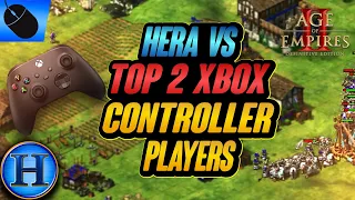 Hera vs The 2 Best Xbox Controller Players | AoE2