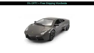 REVIEW Bburago 1/24 1:24 Scale Lamborghini Reventon Super Racing Sports Car Diecast Display Alloy M