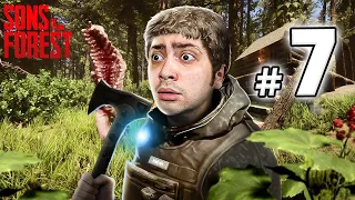 alanzoka jogando Sons Of The Forest com os amigos - Parte #7