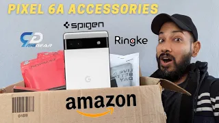 Google Pixel 6A Best Backcovers Riggear, Spigen & Ringke | All Accessories at one place pixel 6a