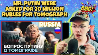 Журналистка из Владивостока попросила у Путина 20 млн рублей на томограф 🇷🇺 (REACTION)