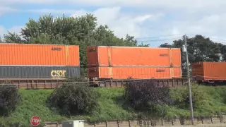 Short CSX Intermodal Train Eastbound