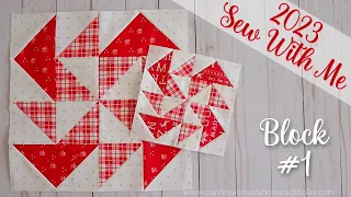 🧵 2023 Sew With Me | Block #1 (Beginner Quilt Series)