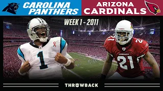 Cam & Pat Pete's EPIC First Game! (Panthers vs. Cardinals 2011, Week 1)