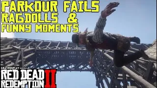 Red Dead Redemption 2 Parkour Fails, Ragdolls & Funny Moments