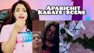 Aparichit ( Anniyan ) Karate Fight Scene Reaction | Fight With Nandini | Chiyaan Vikram