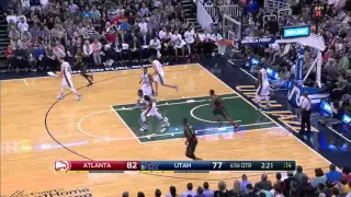 57 Seconds Of Jeff Teague Taking Over In Fourth Quarter vs. Utah