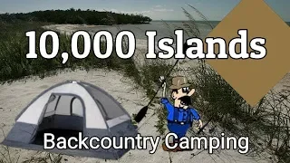 10,000 Islands Backcountry Camping    Hank Pretz Kayak Fishing