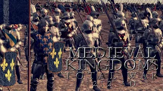 A DESPERATE ASSAULT BY FRANCE! - Total War Medieval Kingdoms 1212 AD Multiplayer Siege