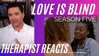 Love Is Blind - Season 5 - #16 - (Lydia Bulldozes Aaliyah) - Therapist Reacts