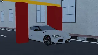 Supra going trough narrow space in highspeed - CDID