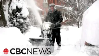 Much of Ontario and Quebec buried under heavy snow