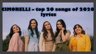 Cimorelli - Top 20 songs of 2020 | lyrics