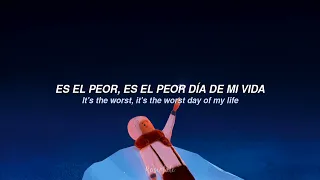 Alec Benjamin ~ Worst Day of my Life (Sub español + Lyrics)