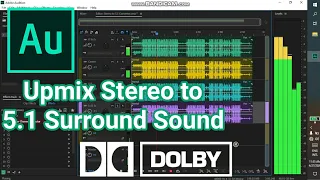 Upmix Any Stereo Sound To 5.1 Surround Sound | Adobe Audition 2020