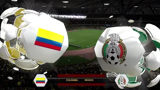 Fifa 14 Colombia vs Mexico friendly match